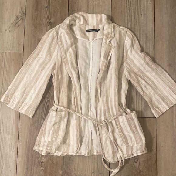 Doe & Rae Small Cotton Blazer - Picture 1 of 5
